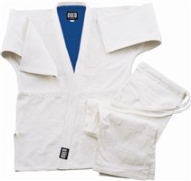 White or Blue Reversible Double Weave Judo Set