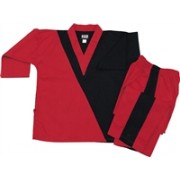 Style 130 Red / Black V-Neck Team Set