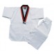 7.5 oz Rood / Zwart middengewicht Tae Kwon Do Sets